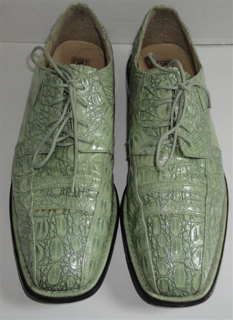 mens fake alligator shoes|alligatorworld men's shoes.